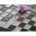 Grey Mix White Crystal and Ceramic Made Decoration Material Mosaic (CST212)